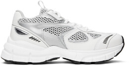 Бело-серебряные кроссовки Marathon Axel Arigato 14547581 | white/silver