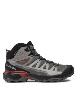 Треккинговые кроссовки X Ultra 360 Mid GORE-TEX L47447800 Salomon, серый x ultra 360 mid gore-tex l47447800 | grau