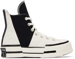 Черно-белые кроссовки Chuck 70 Plus Converse 12675731 | white