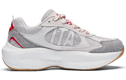 Кроссовки Kappa Chunky Sneakers Unisex Low-top Gray/Red, красный k0ex5mm79cj-6337 | malt rice brown/cherry red