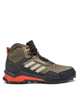 Треккинговые кроссовки Terrex AX4 Mid GORE-TEX IG8853 Adidas, зеленый terrex ax4 mid gore-tex ig8853 | grün