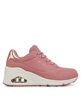 Кроссовки Uno Wedge - HI Steps 177520/ROS Skechers, розовый uno wedge - hi steps 177520/ros | rosa