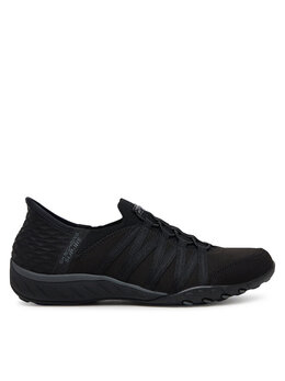 Кроссовки Breathe Easy - Roll With Me 100593/BBK Skechers, черный breathe easy - roll with me 100593/bbk | schwarz