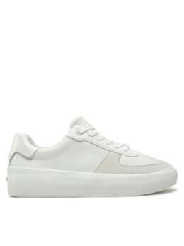 Кроссовки Vulc Lace Up - Mono HW0HW02293 Calvin Klein, белый vulc lace up - mono hw0hw02293 | weiß