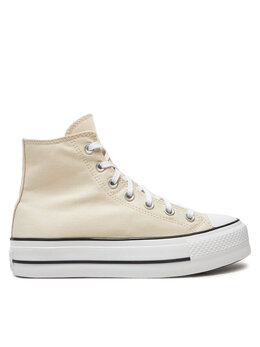 Кроссовки Converse Bambas Chuck Taylor All Star Lift Platform HI A08214C, бежевый 0000304950551 | beis