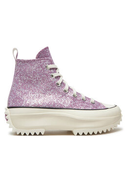 Кроссовки Converse Bambas Run Star Hike Platform Glitter A10096C, розовый 0000304942044 | rosa