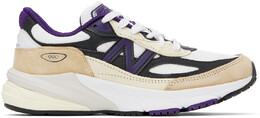 Кроссовки Off-White & Purple, произведенные в США, 990v6 New Balance 16001131 | white