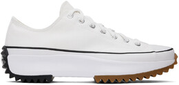 Белые кроссовки Run Star Hike Converse 15497841 | white/black/gum