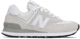 Бежевые 574 Core кроссовки New Balance 15965431 | nimbus cloud/white
