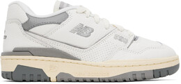 Белые кроссовки 550 New Balance, Sea salt/Team away grey/Calcium 15953171 | sea salt/team away grey/calcium