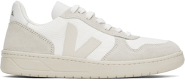 Белые кроссовки V-10 B-Mesh Low Top Veja, White natural/Pierre 16029321 | white natural/pierre