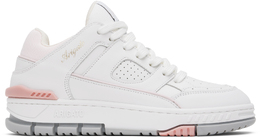 Белые и розовые кроссовки Area Lo Axel Arigato 16339381 | white/pink