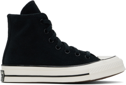 Черные замшевые кроссовки Chuck 70 Heritage Color Converse 16654761 | black/bite the dust/egret