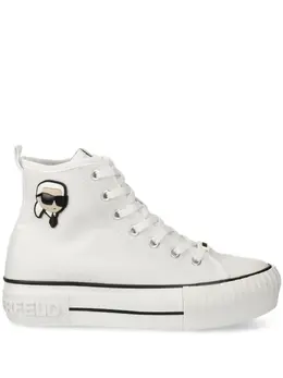 Karl Lagerfeld logo-patch sneakers 23265125