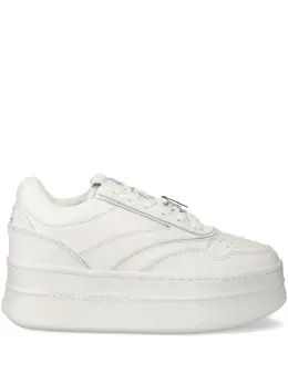 Karl Lagerfeld leather sneakers 23262494