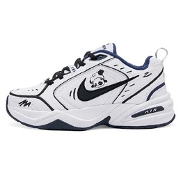 Кастомизированные кроссовки Nike Air Monarch 4 Chunky Sneakers Unisex, черный/белый 415445-102(teamfive-黑白熊猫) | black/white