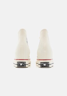 Высокие кроссовки CHUCK 70 INTERNAL WEDGE PREMIUM Converse, молочный co411a24v-a11 | egret/black/red