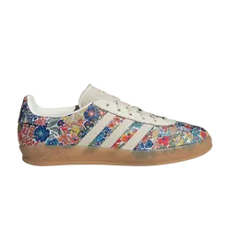 Кроссовки Adidas Liberty London x Wmns Gazelle Indoor Floral Embroidery, кремовый jp5309 | floral embroidery