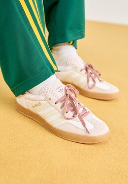 Кроссовки GAZELLE INDOOR Adidas, светло-розовый ad111a2qb-j12 | quartz/warm clay