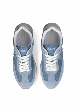 Кроссовки PLATFORM Liu Jo, синий деним li611a0xf-k11 | blue denim