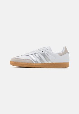 Кроссовки SAMBA OG Adidas, белый ad111a2qg-a11 | footwear white/silver metallic/grey one