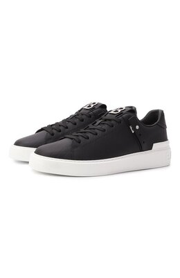 Кожаные кеды B-Court B-Buzz Balmain em1vi370/lcgd