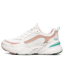 Кроссовки bob's bamina low-top white/pink Skechers, белый 117040-wpk | white/pink