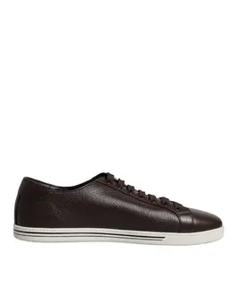 Dolce & Gabbana Black Low Top Men Saint Tropez Sneakers Shoes - EU40/US7 mv6798#2-40
