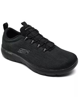 Мужские кроссовки Summits - Louvin Slip-On Training от Finish Line Skechers, черный 14876512 | black