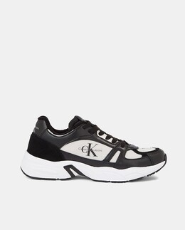 Мужские кожаные кроссовки Calvin Klein Jeans, черный 8720108625630 | negro