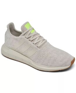 Мужские кроссовки Swift Run Casual от Finish Line Adidas, коричневый/бежевый 16591139 | alumina