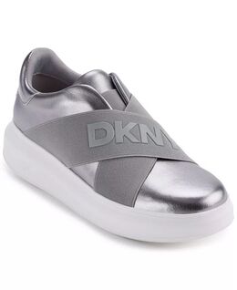 Женские кроссовки Jaye Slip On Dkny, серебряный 20101894 | nickel
