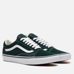 Мужские кеды Vans Old Skool Color Theory, цвет зелёный, размер 43 EU vn000d7zprm-4896980