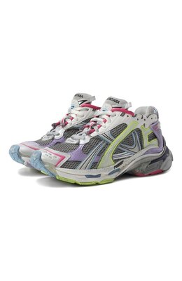 Комбинированные кроссовки Runner Balenciaga 772767/w3rmu