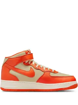 Nike Air Force 1 Mid "Team Gold/Coconut Milk/Safety Orange" sneakers 22448037