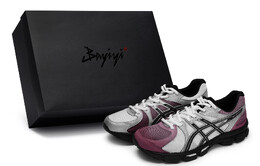 Кроссовки мужские Gel-Exalt 2 Low-Top Silver Asics 1011b918-102(team80-男血影修罗sbox) | black silver berry red