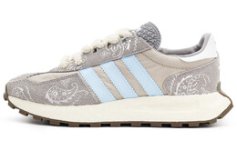 Кроссовки Retropy E5 унисекс с низким верхом серые/белые Adidas q47101(team肆-嘻哈解构腰果花a) | light gray