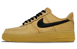 Кастомизированные кроссовки Nike Air Force 1 Skateboard Shoes Unisex, коричневый cj9179-200(team65-黑小麦)