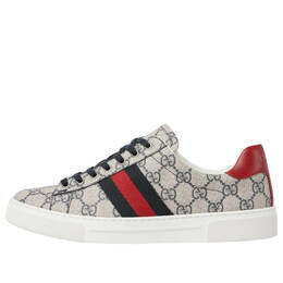 Кроссовки ace canvas 'beige monogram' Gucci, бежевый 760774-facmz-4049 | beige monogram
