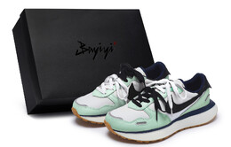 Кроссовки женские Phoenix Waffle Running Shoes Low-top Blue/White/Black Nike fz3600-072(team80-女心动讯号青s-box) | blue-white-black