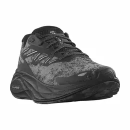 Кроссовки Salomon Aero Glide 2, полнота F (EU)/ на среднюю стопу, размер UK 10.5; EUR 45 1/3; USA 11; 29 см (примерно на российский 44*), черный, серебряный, серый 103624963365
