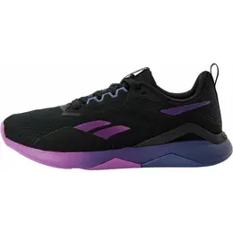 Кроссовки Reebok Nanoflex Tr 2 W, полнота F, размер 6 US, черный/фиолетовый 103768885583