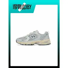 Кроссовки New Balance 530, полнота D, размер 38 EU, серебряный 4635479357