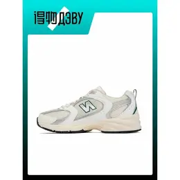 Кроссовки New Balance 530, полнота D, размер 36 EU, White/Green/Grey 103758417457