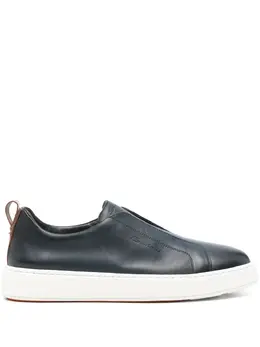Santoni leather sneakers 27624430