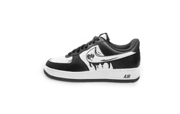 Кроссовки Nike Air Force 1 Skateboarding Shoes Men Low-top, белый/черный dv0788-001(team240-破裂心碎) | broken heartbreak