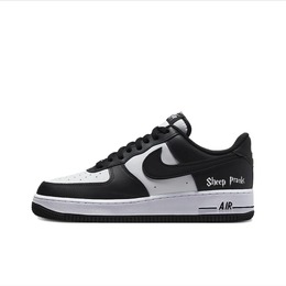 Кастомизированные кроссовки Nike Air Force 1 Skateboard Shoes Unisex, белый/черный dv0788-001(team384-黑白空军哈利a) | white/black