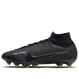 Кроссовки mercurial superfly 9 elite ag-pro 'black white volt' Nike, черный dj5165-001 | black/white/grey