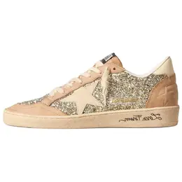 Кроссовки Golden Goose Ball Star женские, бежевый gwf00117.f005935.65199
