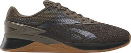 Мужские кроссовки Reebok Nano X3, зеленый/черный 23rbkmnnx3blkxxxxmns | green/black
